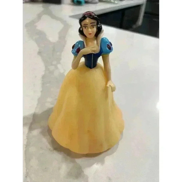 Vintage Disney Snow White Figure Nightstand Nightlight Bedside Battery - Picture 8 of 8